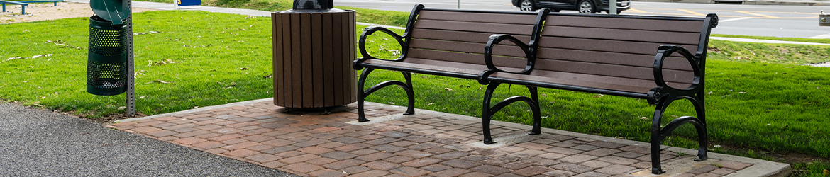 Recycled Plastic Benches