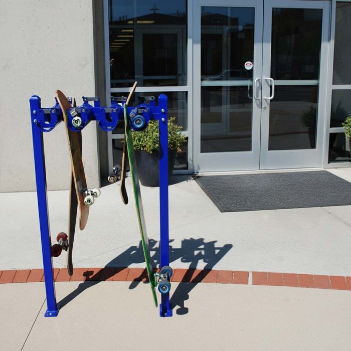 Lockable Skateboard Rack | Skateboard Rack for Schools | Thomas Steele