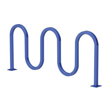 Capitol Square - 7 Bike Capacity - Bike Rack CS200-7-SF-P