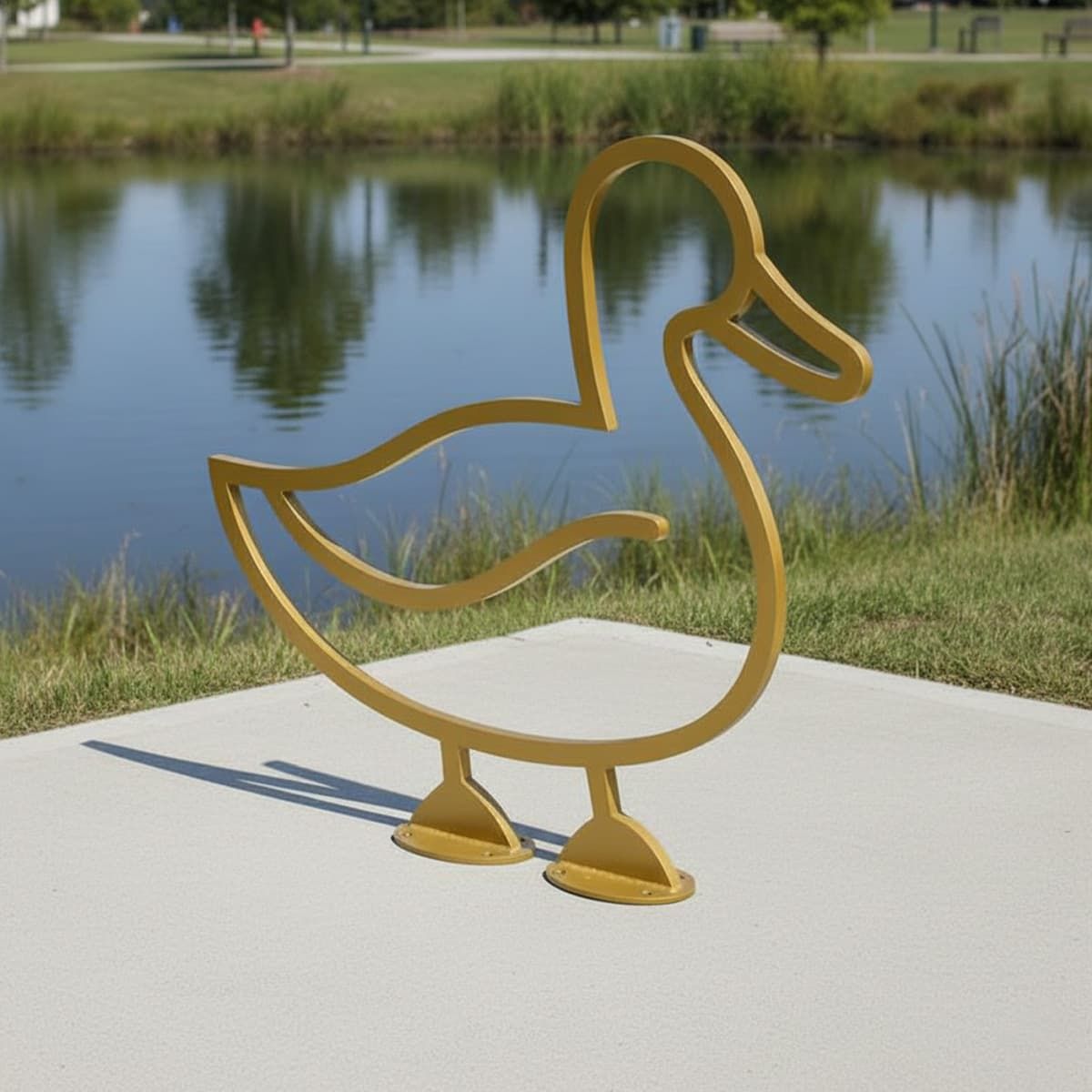 Duck Bike Rack