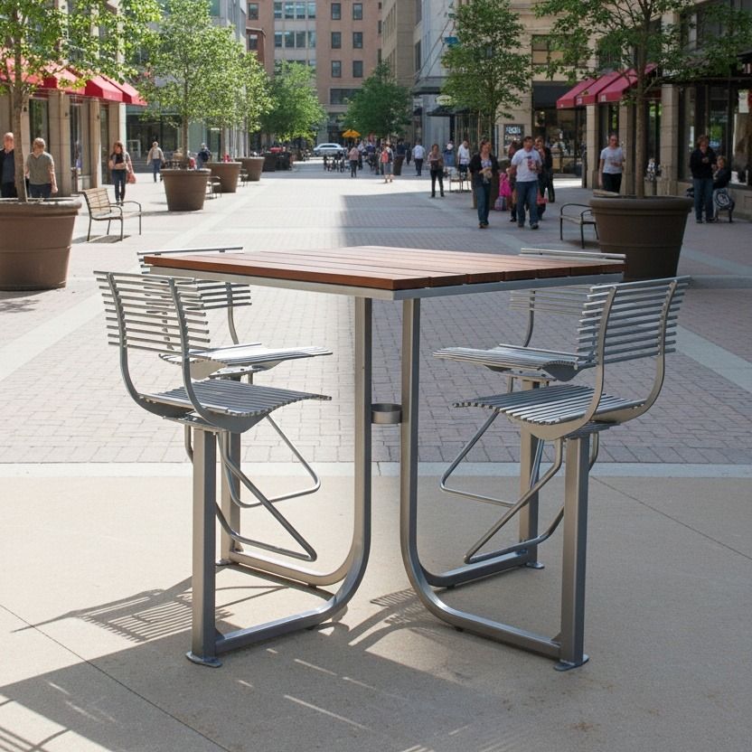 Volare Courtyard Table