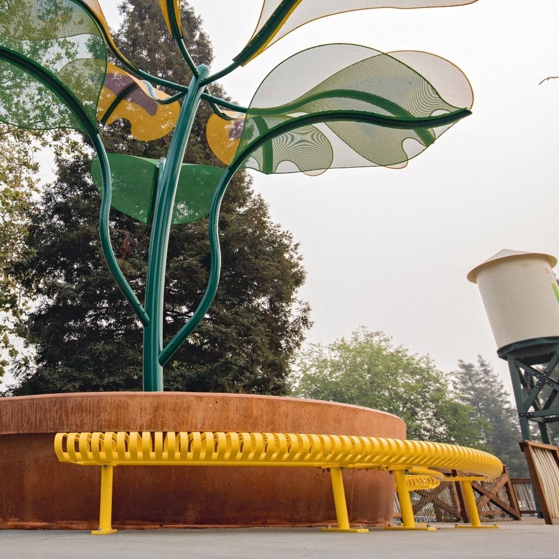 Carnival Curved Bench