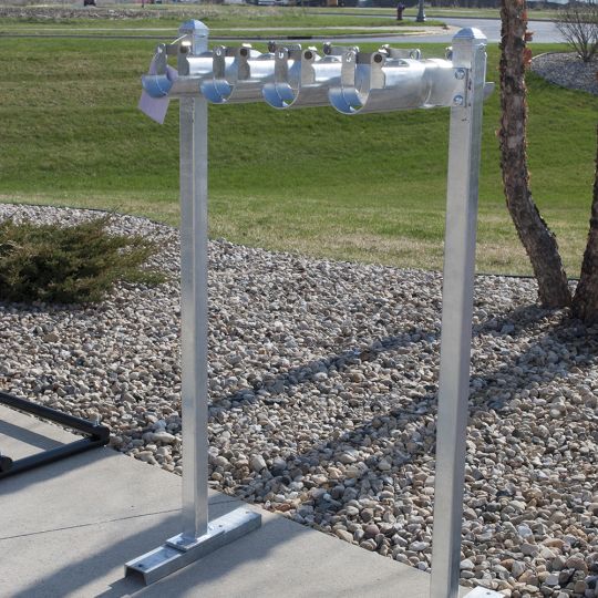 Lockable Skateboard Rack | Skateboard Rack for Schools