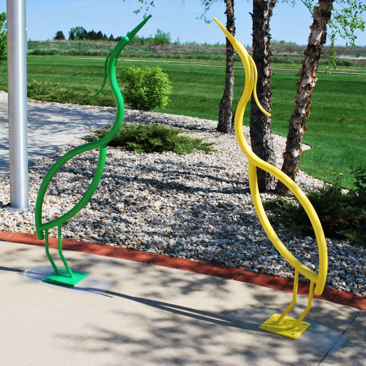 THR-HERON-Green (left) & THR-HERON-Yellow (right)