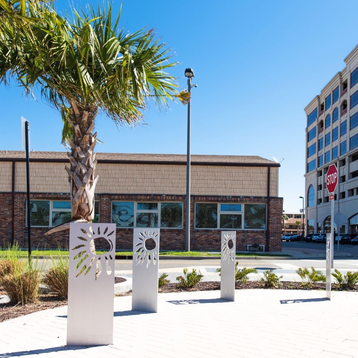 Shadow Bike Rack - SHB-SUN-2-IG-P - City Bike Parking Install