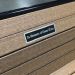 Cast Brass Plaque W/ Black Background Rectangular for RP & WI 
