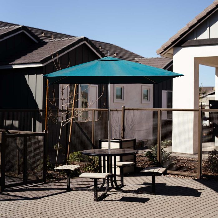 Umbrella for Courtyard Tables | Thomas Steele