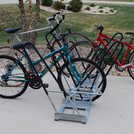 Up bike rack top