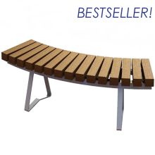 Olbrich Flat Curved Bench - OLFC