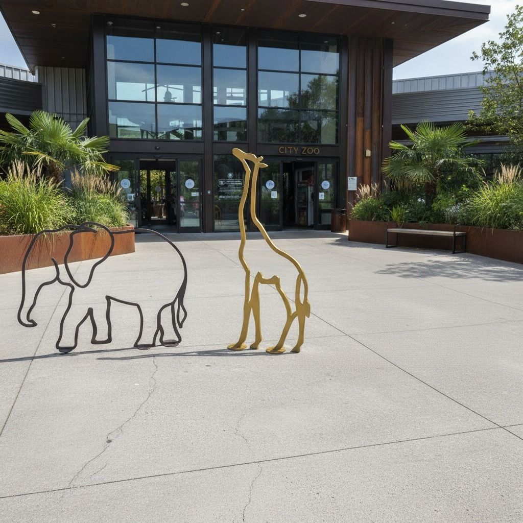 Giraffe Bike Rack