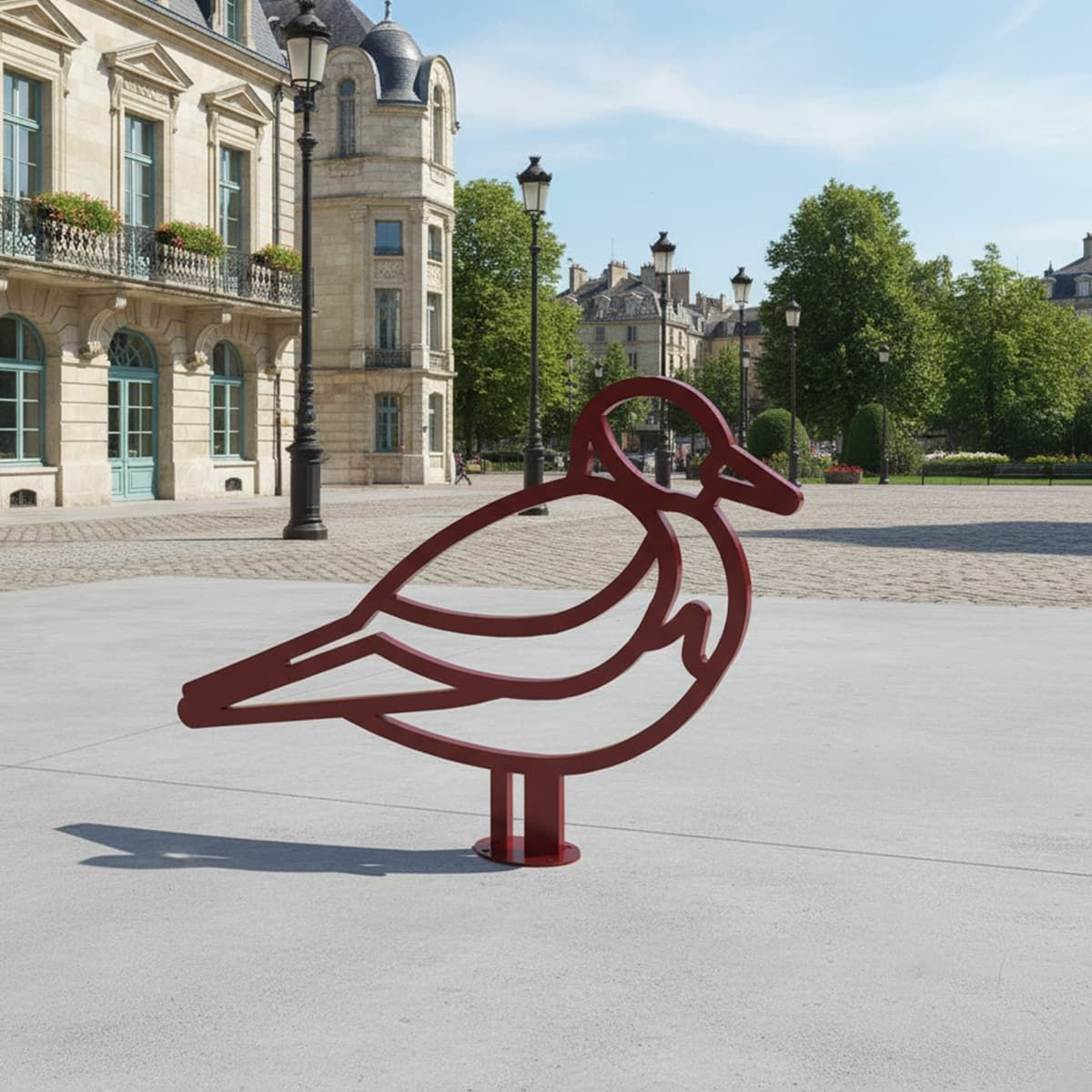 Bird Bike Rack
