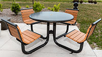 Outdoor Courtyard Table