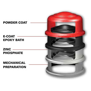 eSteele Metal Finishing Lids